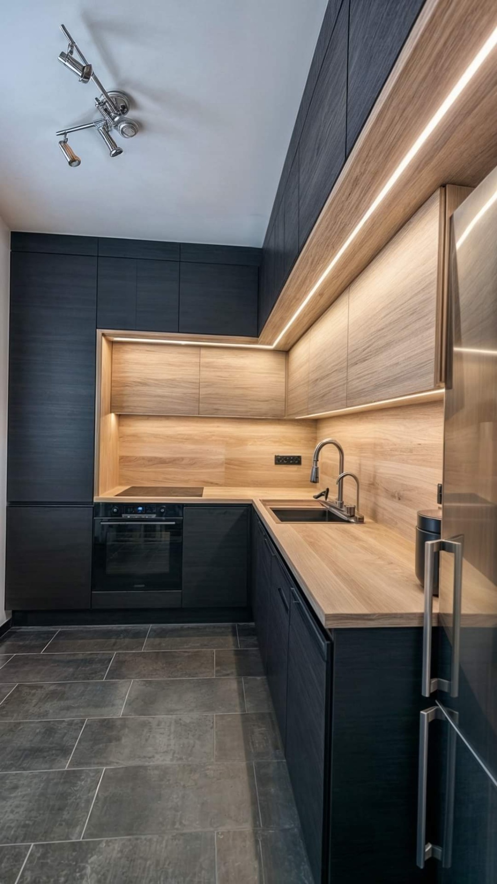 kitchen cabinetry detail wood